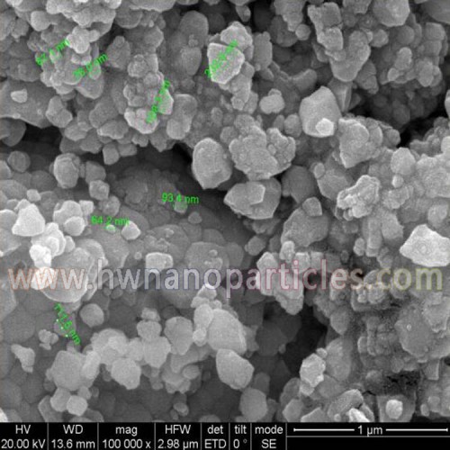 čisté nanoprášky zro2